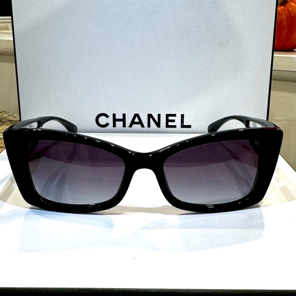Chanel Sunglasses with Transparent Arms